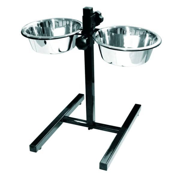 DINNER SET SOLID BLACK 2X28CM